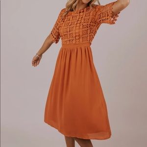 Afia Lace Dress by Roolee